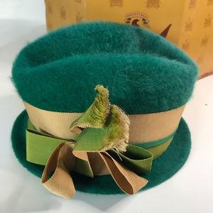 Sears Millinery Pillbox Hat Merri-Soie Vintage